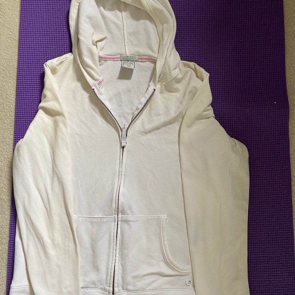 White Old Navy Classic Hoodie